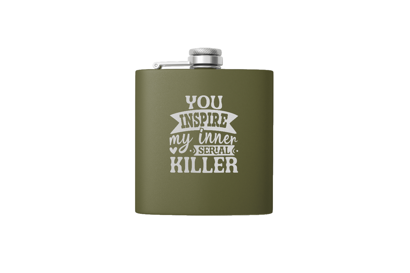 A KILLER 6 OZ FLASK